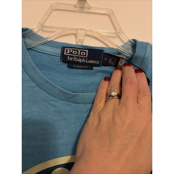 Polo Ralph Lauren Classic Fit Polo Surf Club T-Shirt Size Medium New with Tags - Picture 6 of 7